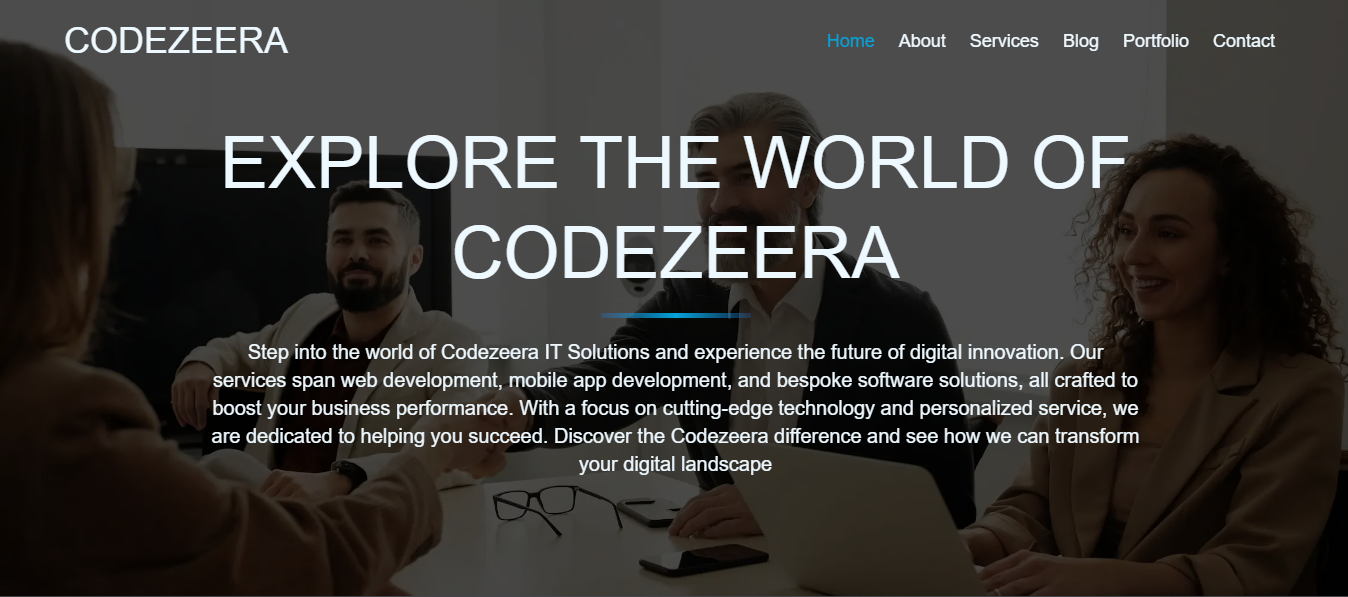 Codezeera Website