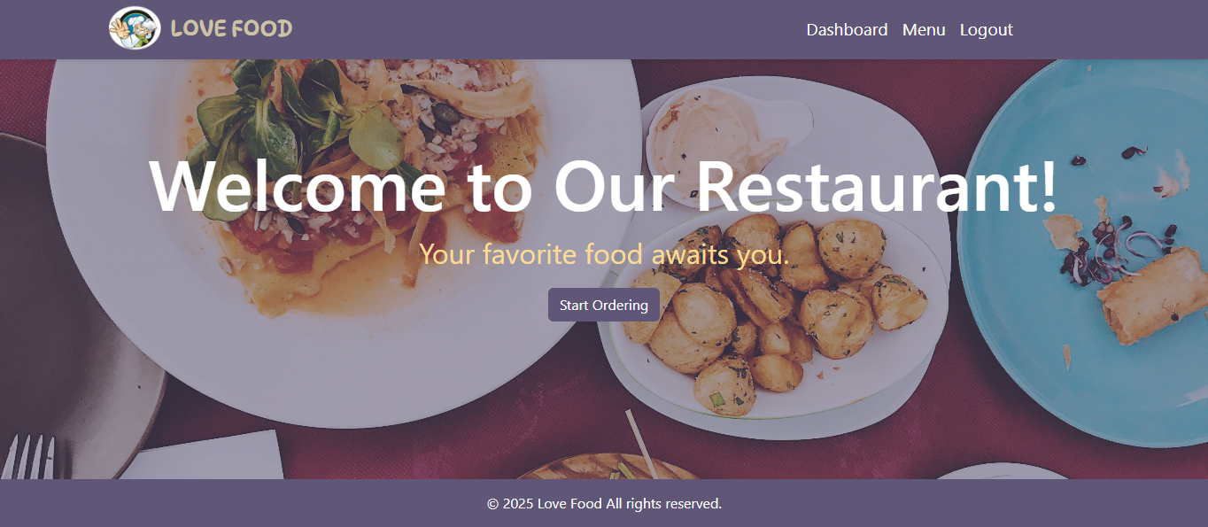 LoveFood Web App